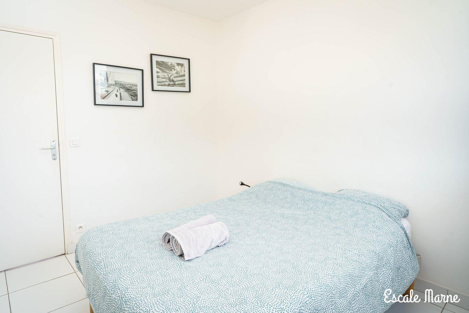 Escale-Marne Fr - 102 - Free Parking - Free Luggage Storage - All Equipped - Linen Included - Washing Machine - 10Mn Walk Metro 8 - Rer A - Panoramic View - From 1 To 4 Guests メゾン・アルフォール エクステリア 写真